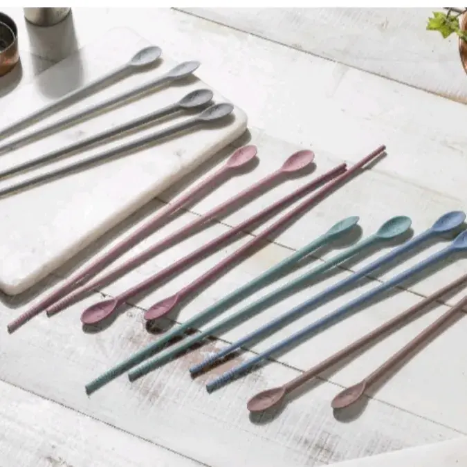 올실리콘 롱 젓가락 스푼!