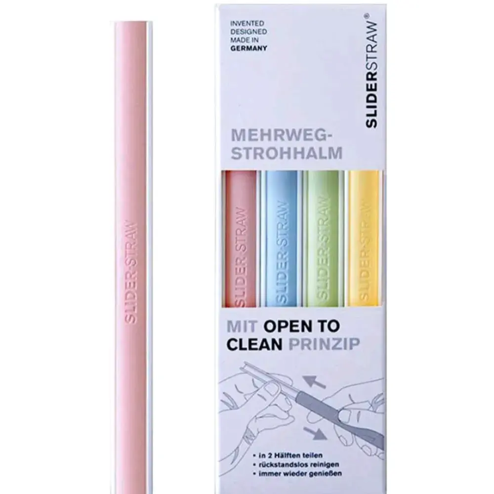 독일 생산 슬라이드 빨대