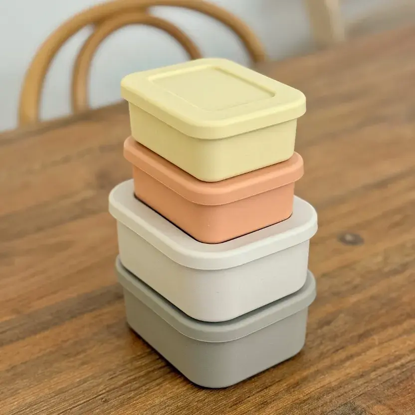 미미밥팩 실리콘 밀폐용기