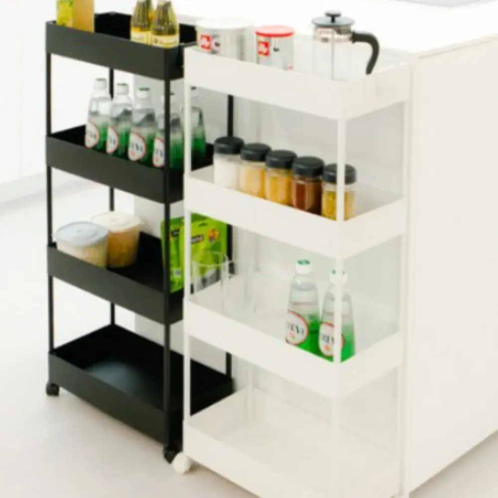 23. 세탁실 틈새 수납장