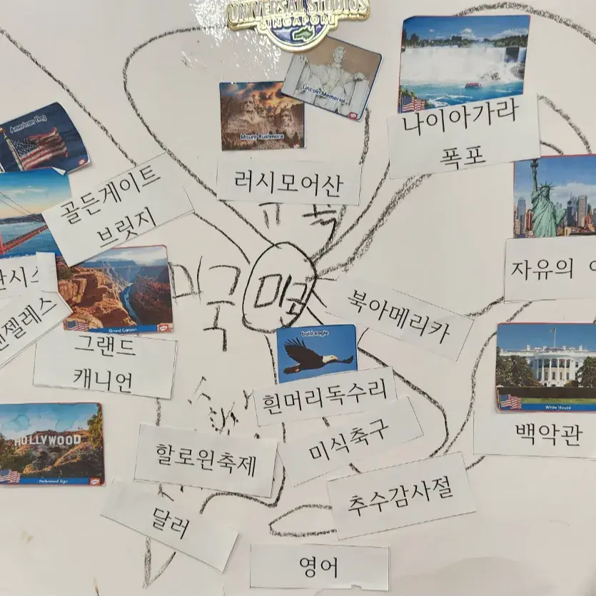 미국 마인드맵 자료