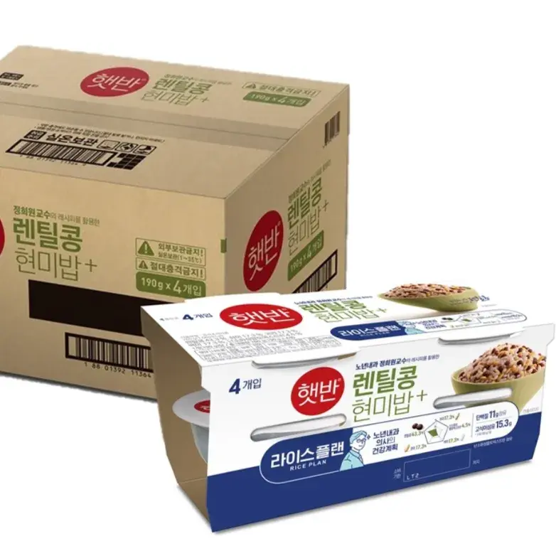 저속노화 정희원 교수님이 만든 햇반 라이스플랜 24ea