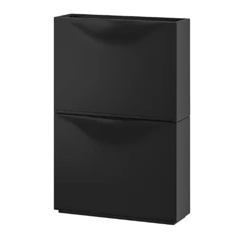 25번. 이케아 트로네스 신발장 블랙