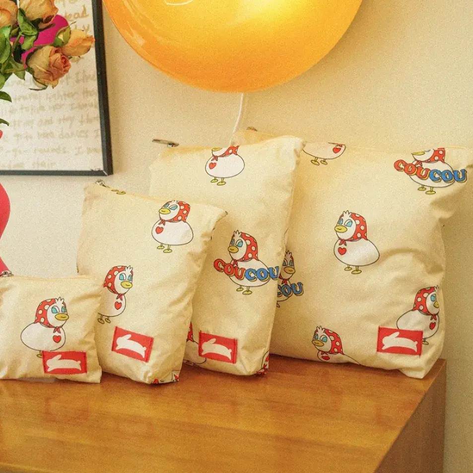 오우아스튜디오 방수 파우치 4종 세트