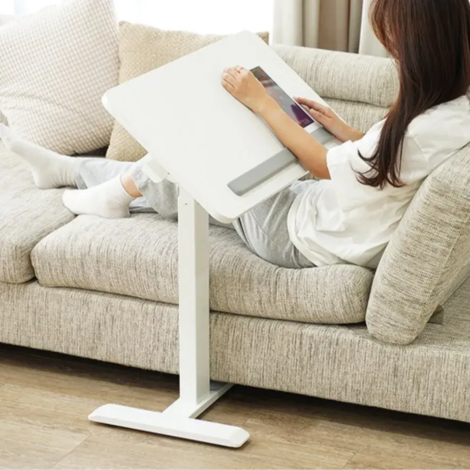 2번-1. 높이조절 이동식 테이블(상판 각도조절 가능)