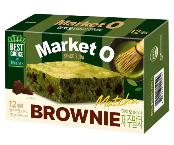 마켓오 브라우니 제주말차 12p 