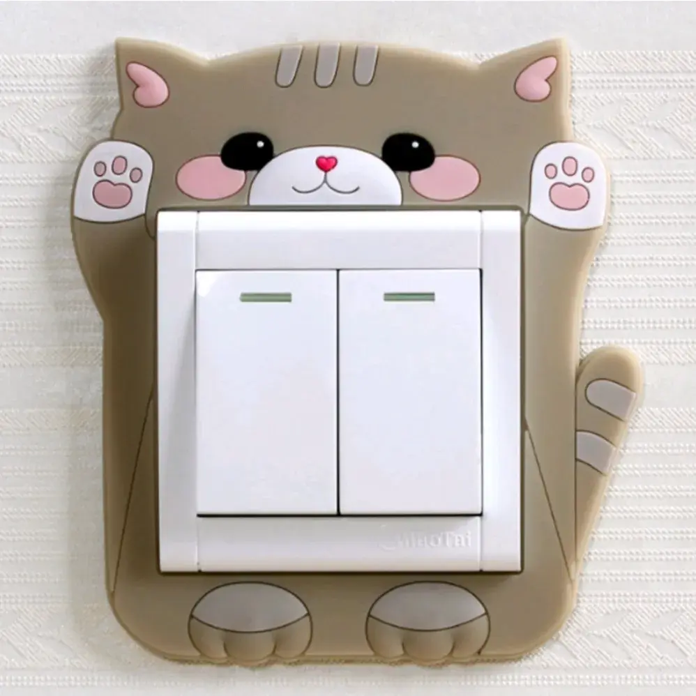 [104] 야광 스위치커버 벽지보호 손때방지