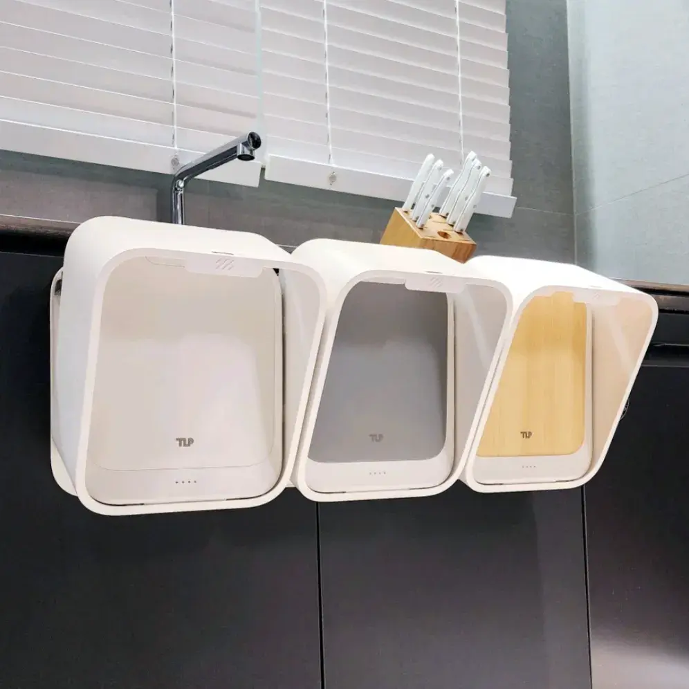 주방 자동센서 쓰레기통