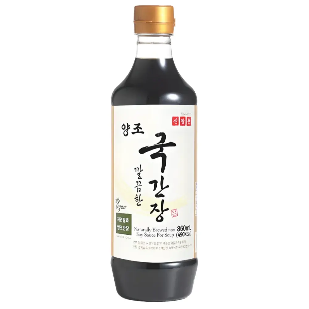 신앙촌 양조 깔끔한 국간장, 860ml