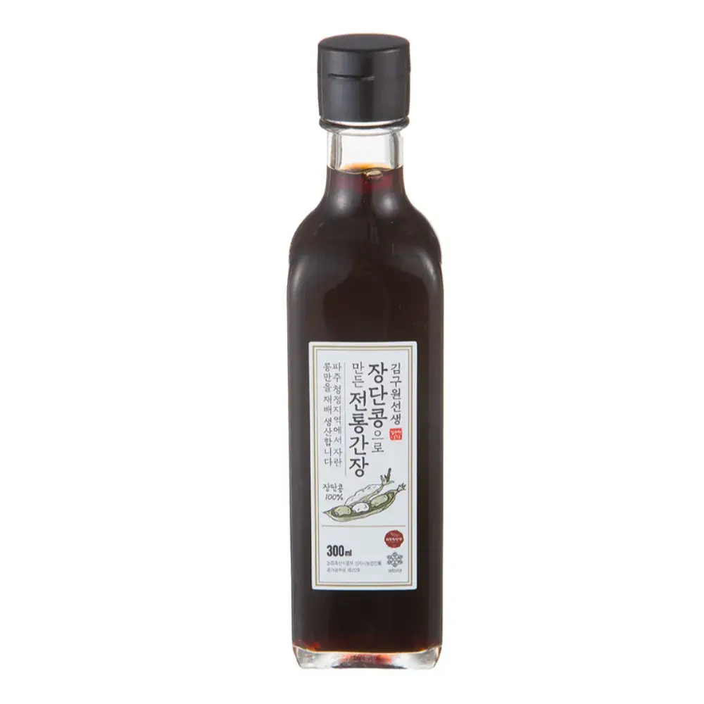 김구원선생 장단콩으로 만든 간장, 300ml