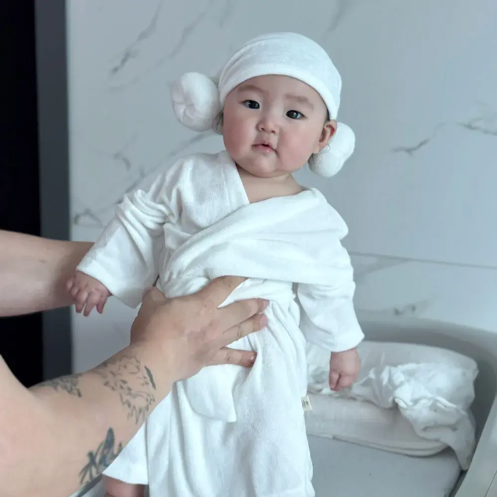 하니 샤워가운🤍