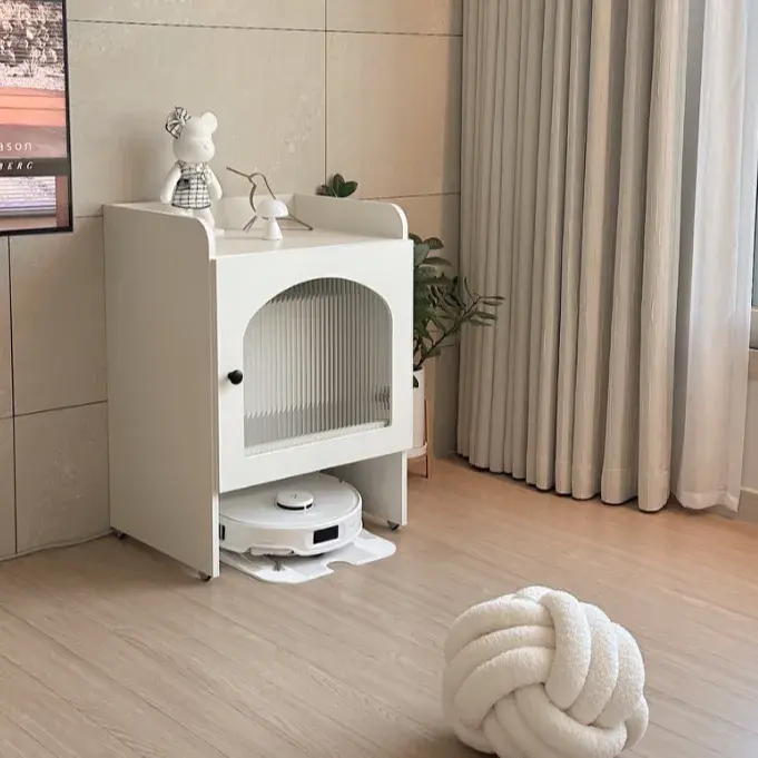 로봇청소기 수납장