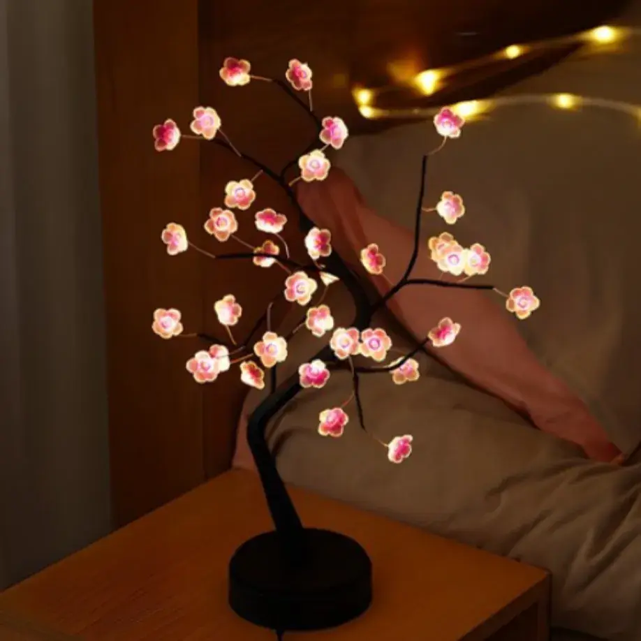 9번. 벚꽃나무 탁상 조명