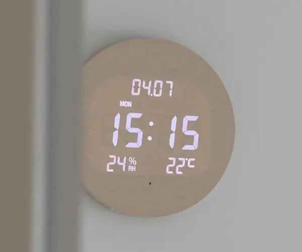 온습도 무선 시계