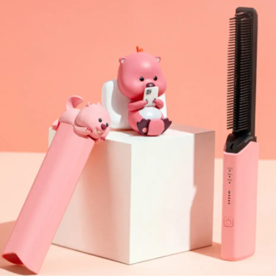 잔망루피 휴대용 빗고데기