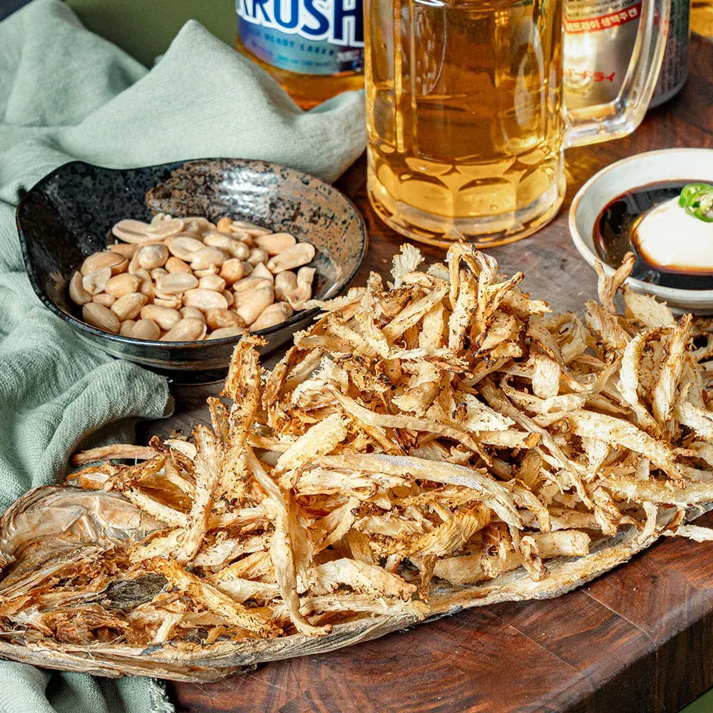 배부를 때 2차 안주 뭐 먹지 먹태구이 땅콩 밀키트