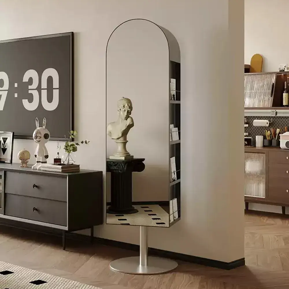 103번. 아치형 회전거울선반