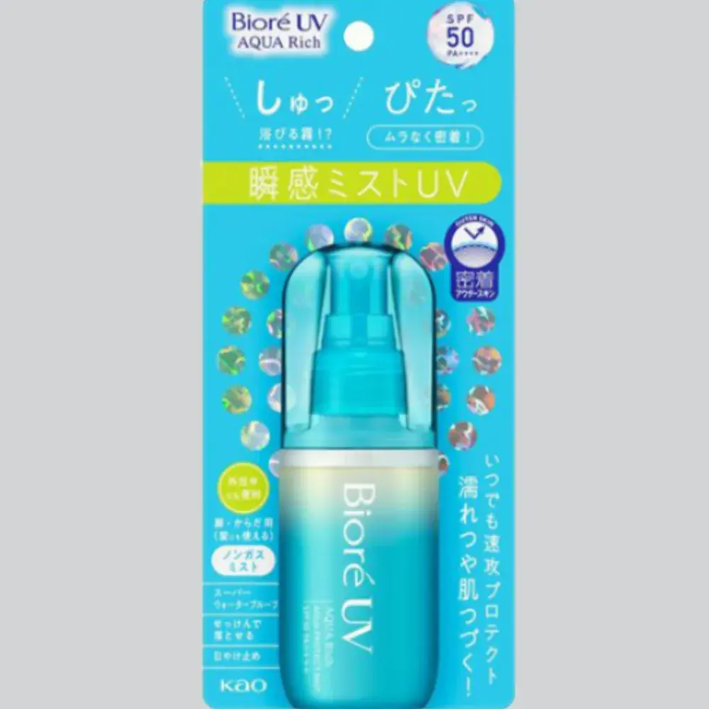 비오레 UV 아쿠아리치 아쿠아 프로텍트 미스트 선크림