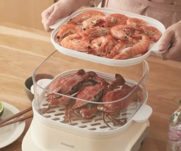 위즈웰 다담찜기 6L