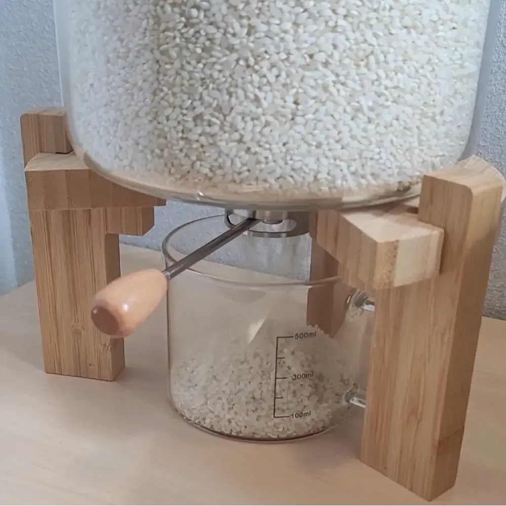 레버형 진공 쌀통