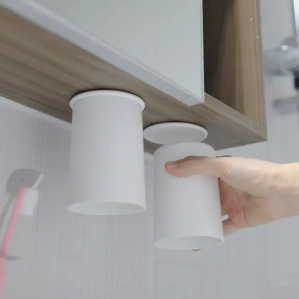 상단 부착 양치컵