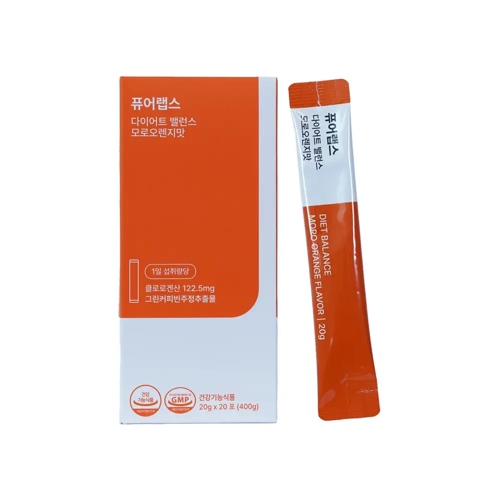 퓨어랩스 다이어트 밸런스핏 모로오렌지
