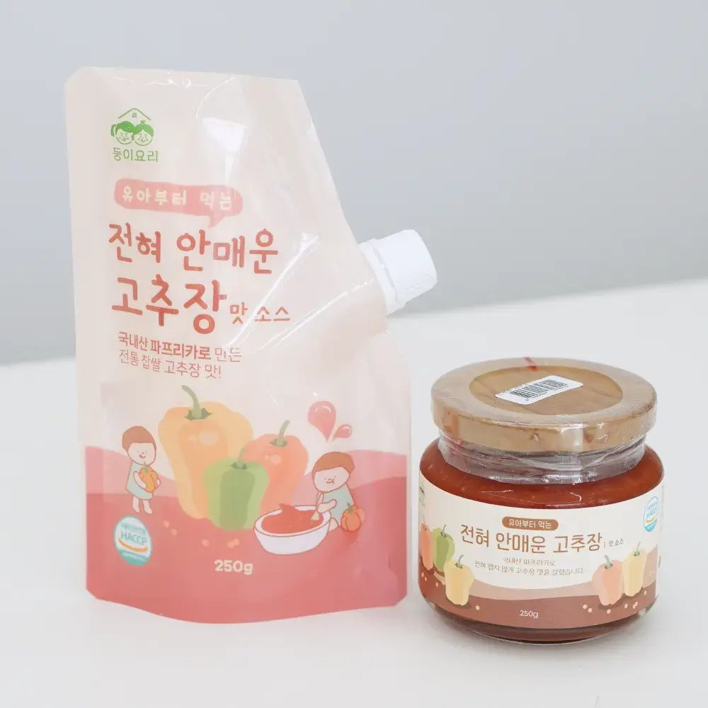파우치형 출시)전혀 안매운 고추장(250/500g)