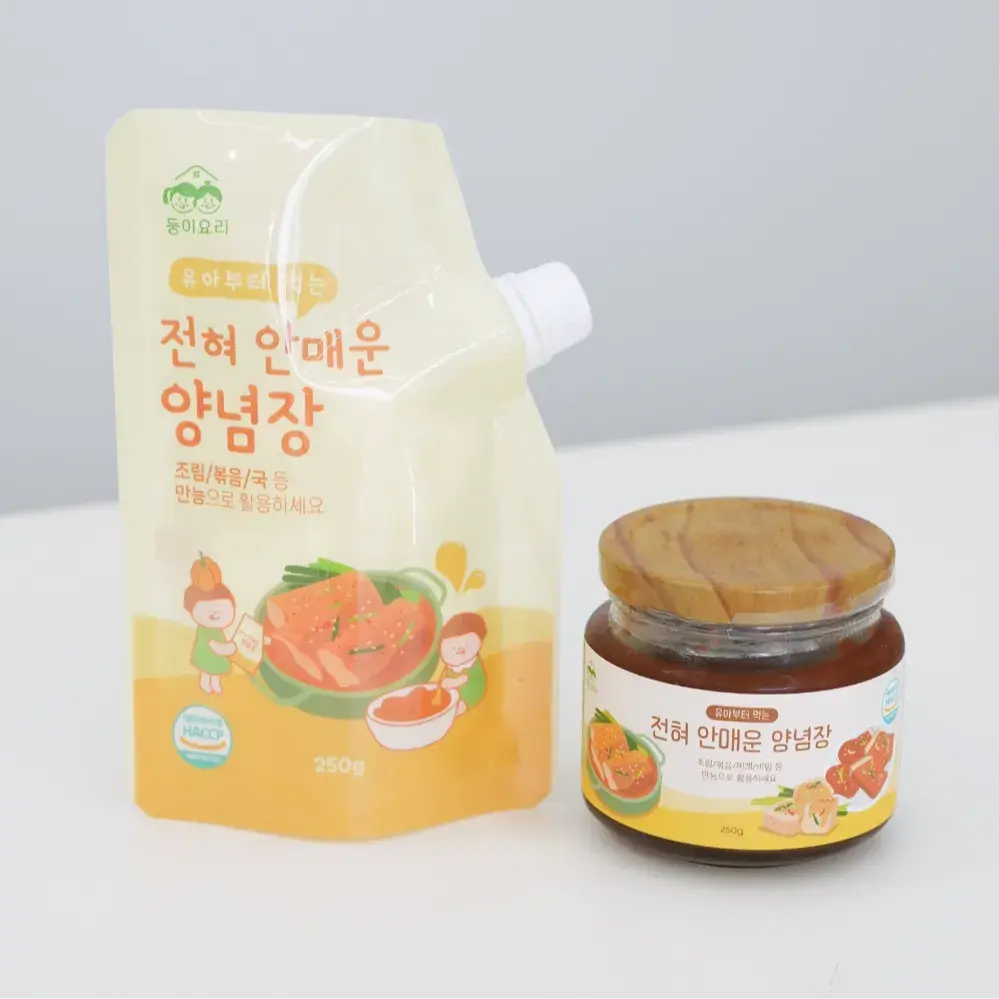 파우치형 출시)전혀 안매운 양념장(250/500g)