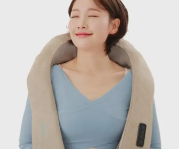 휴플러스 무선 목 어깨 안마기 듀얼태핑 두드림 Cordzero-3300 코드제로 목 마사지기