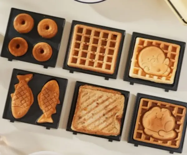 단미 라인프렌즈 미니니 와플 메이커 기계 레니니