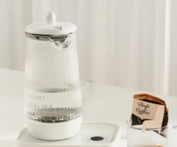 단미 전기포트 유리 티포트 분유 커피 무선 보온포트 800ml DA-KET02