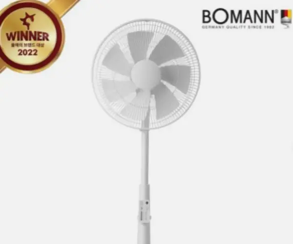 보만 14인치 24단 초미세풍 저소음 BLDC선풍기 BF14170W 리모콘 높낮이조절