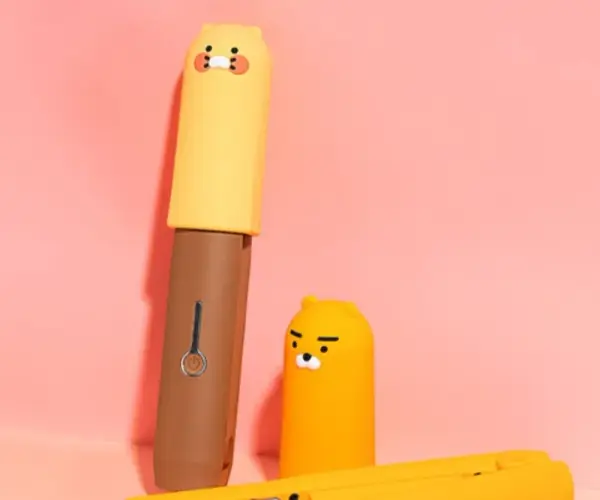 카카오프렌즈  휴대용 무선 미니 고데기