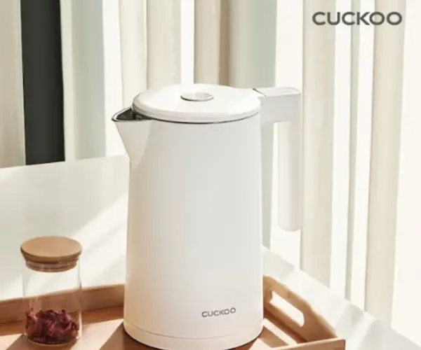 쿠쿠 스테인리스 온도조절 전기포트 화이트 CK-C170TW