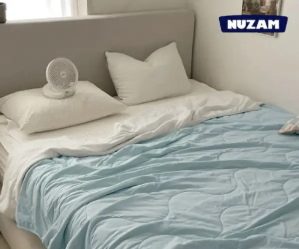 누잠 쿨에어 안티버그 냉감이불 SS/Q 기능성 여름 차렵이불