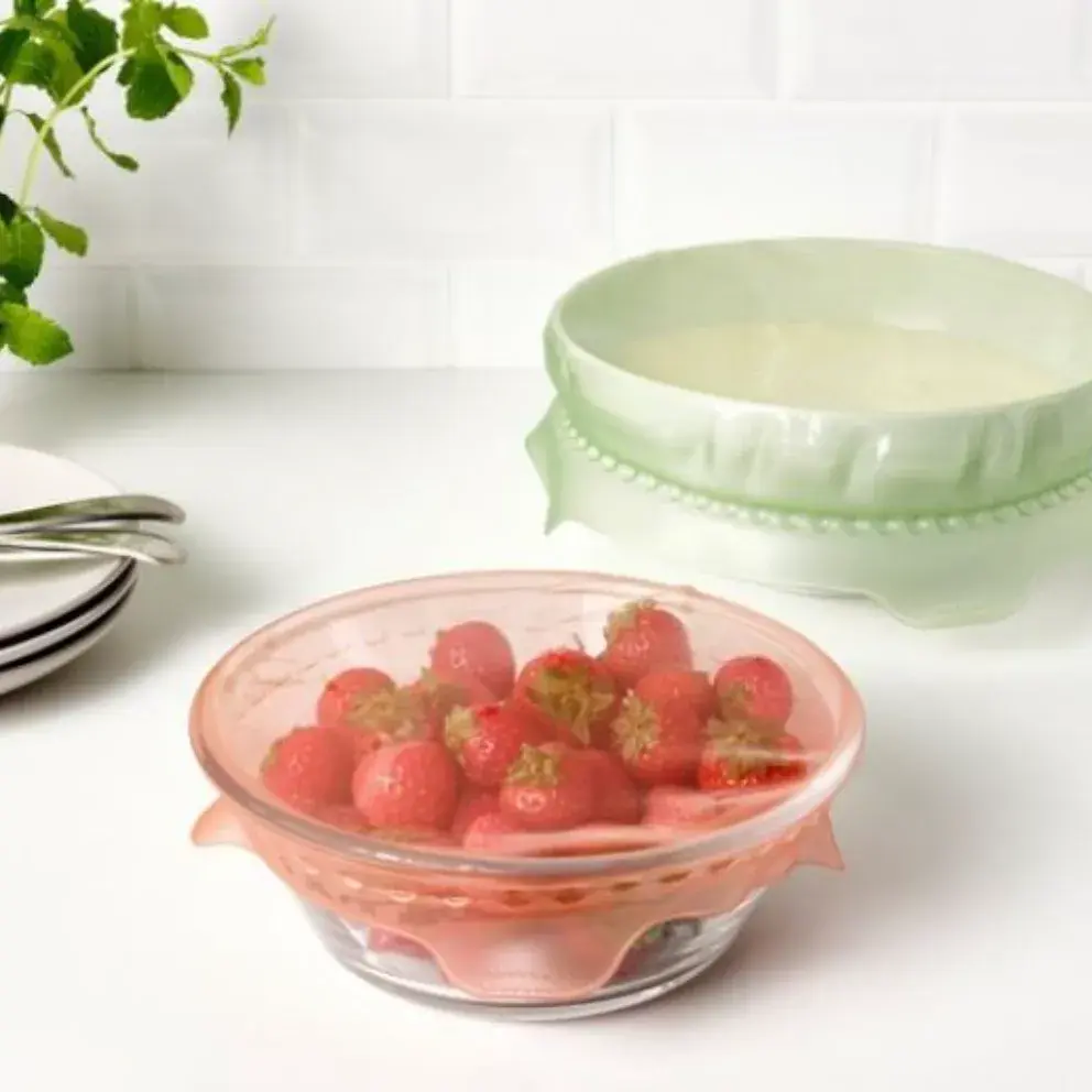 62번-1. 실리콘 음식 덮개(대형)