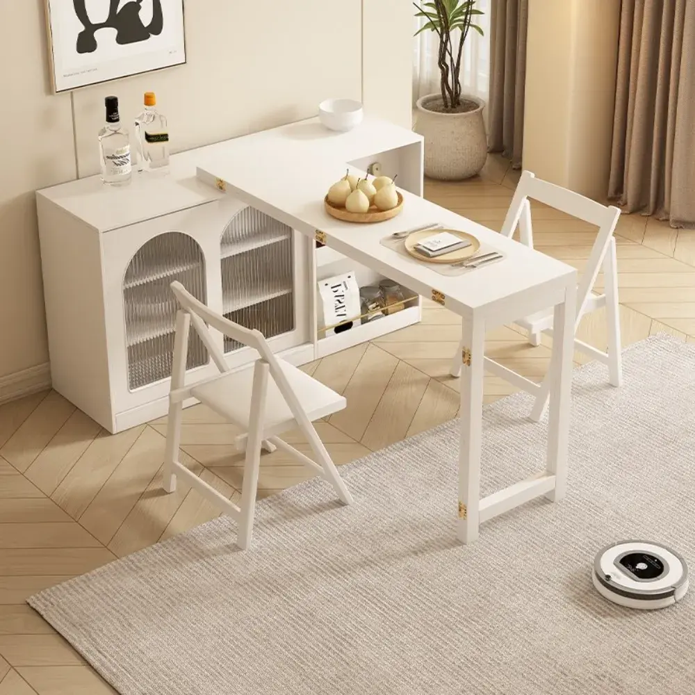 110번. 공간활용 접이식 테이블(의자 수납)