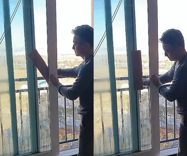 004 유리창 청소 밀땡 클리너