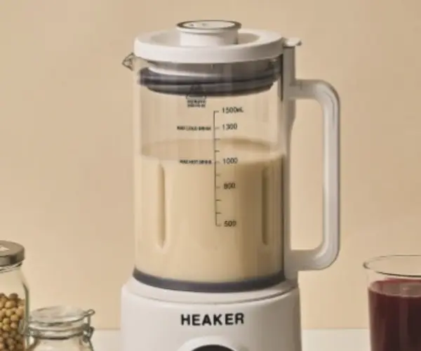 바이틱 BUYTICK 히커 유리 두유 제조기 두유기 죽 이유식 글라스 메이커 대용량 1.5L