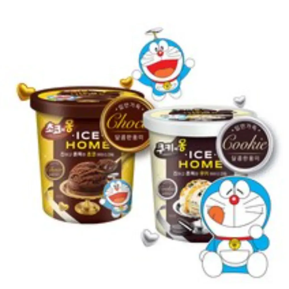 [빵야빵야's 추천] 초코에몽/쿠키에몽 아이스크림 혼합 1세트