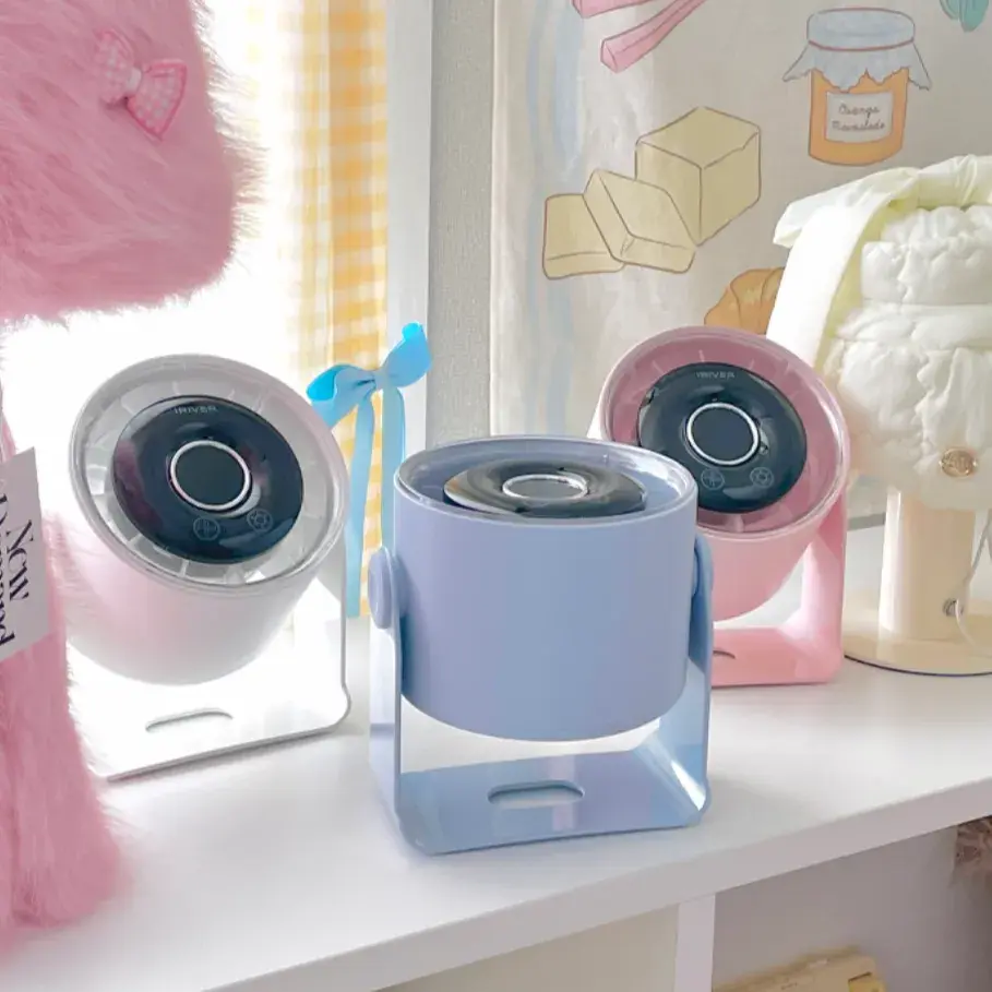 무드등 탁상용 미니 선풍기