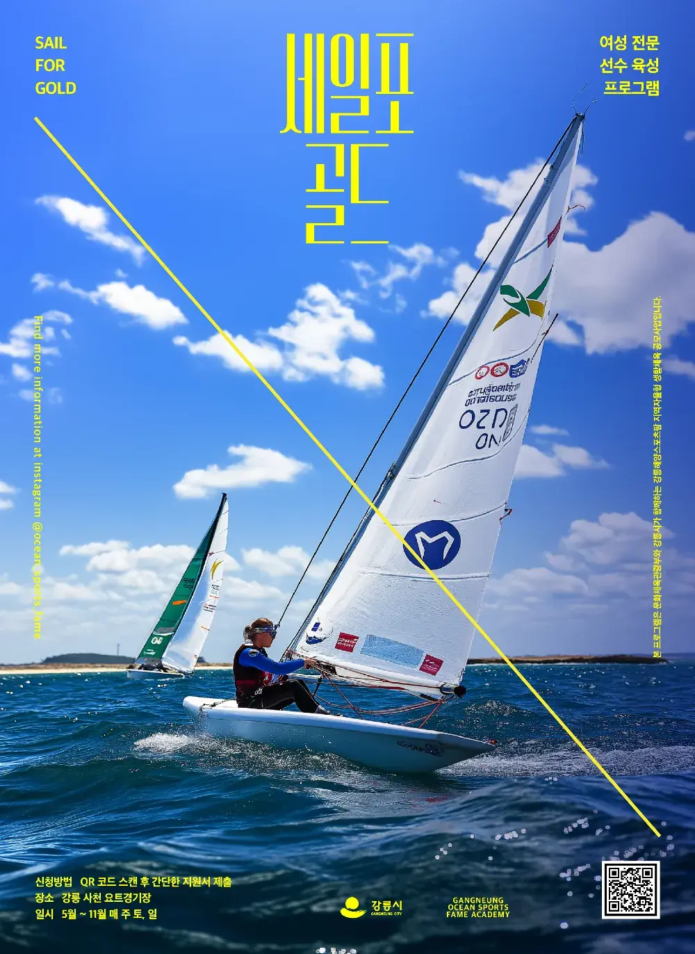 팀강원 세일포골드 여성 전문선수 육성 프로그램 신청폼