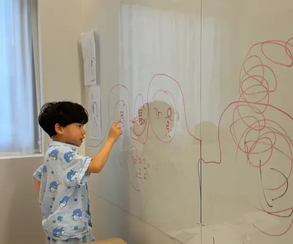 실크벽지 화이트보드