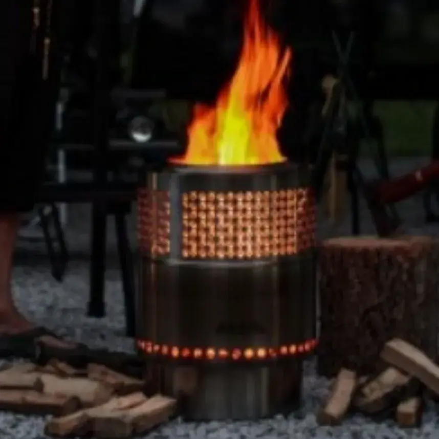 메사캠프 플레임팟 36 원형화롯대