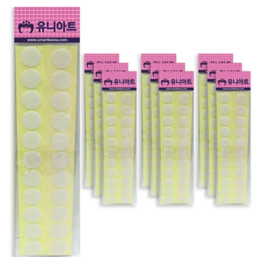 엄마표 웨더차트 : 원형 벨크로 스티커 20mm