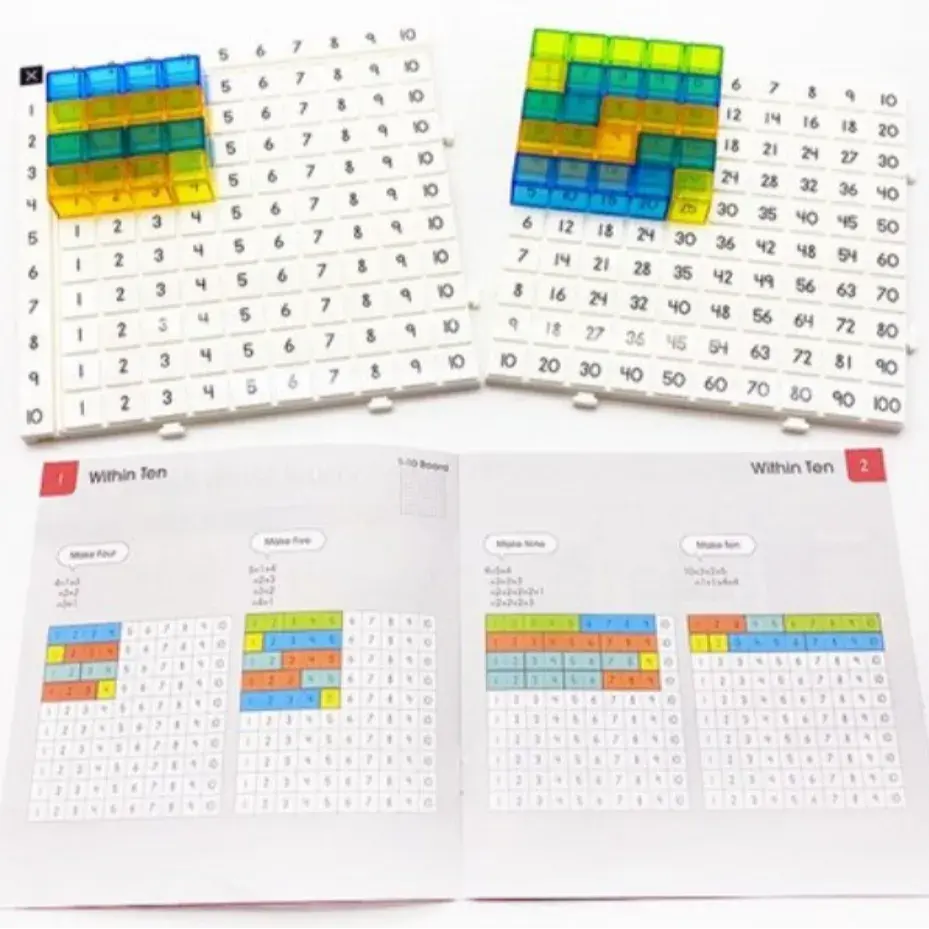 EDX 곱셈 멀티 학습 비쥬얼 매쓰 보드