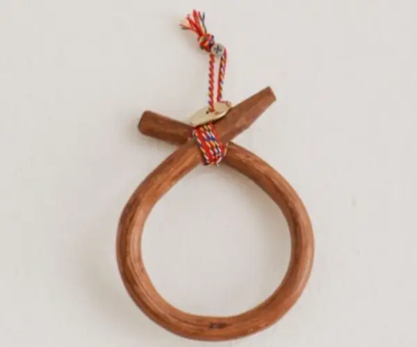 행운을파는상점 오방실 엽전 소코뚜레 국산 홍다레나무 미니사이즈