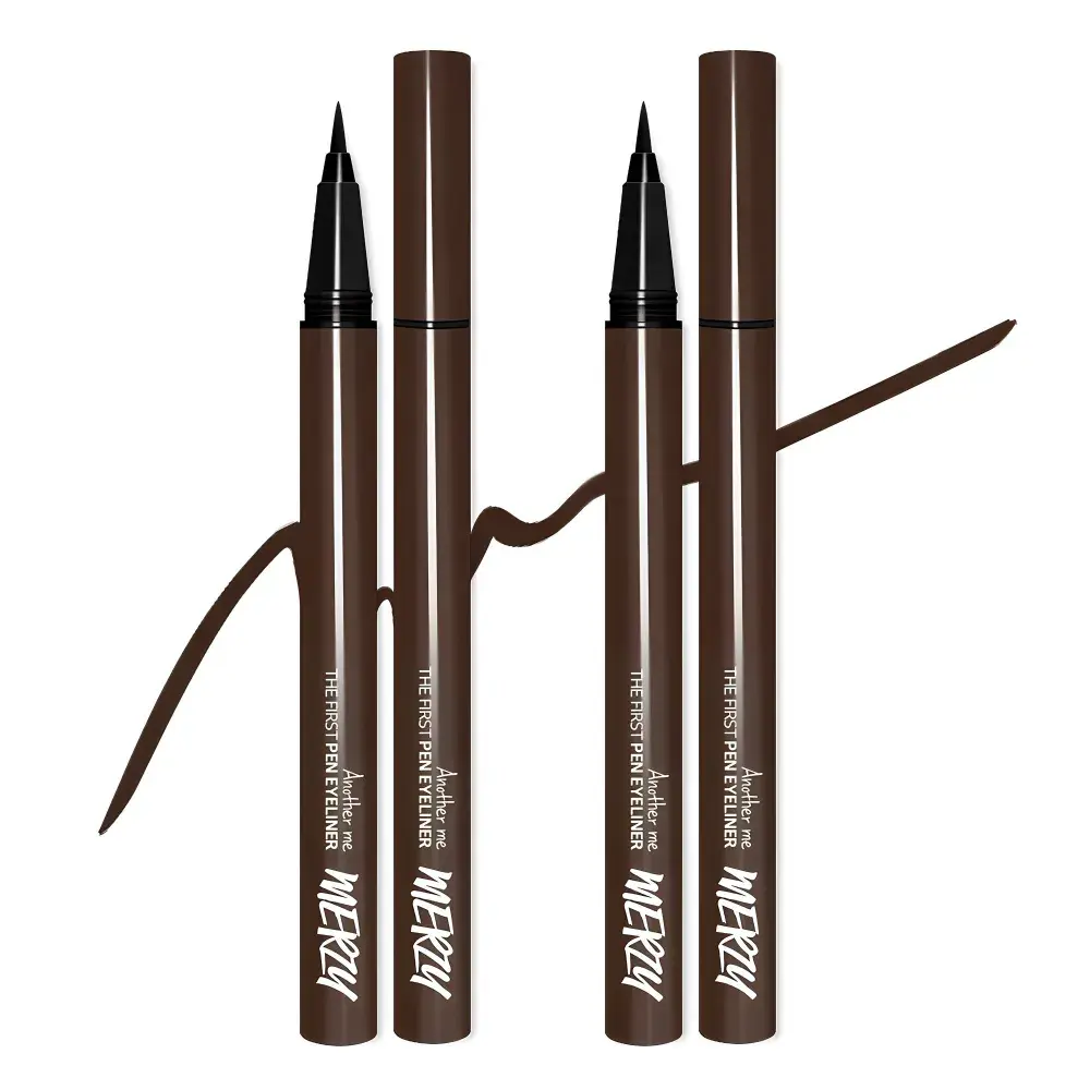 [12번] 머지 더 퍼스트 펜 아이라이너 0.5g, 브라우니, 2개