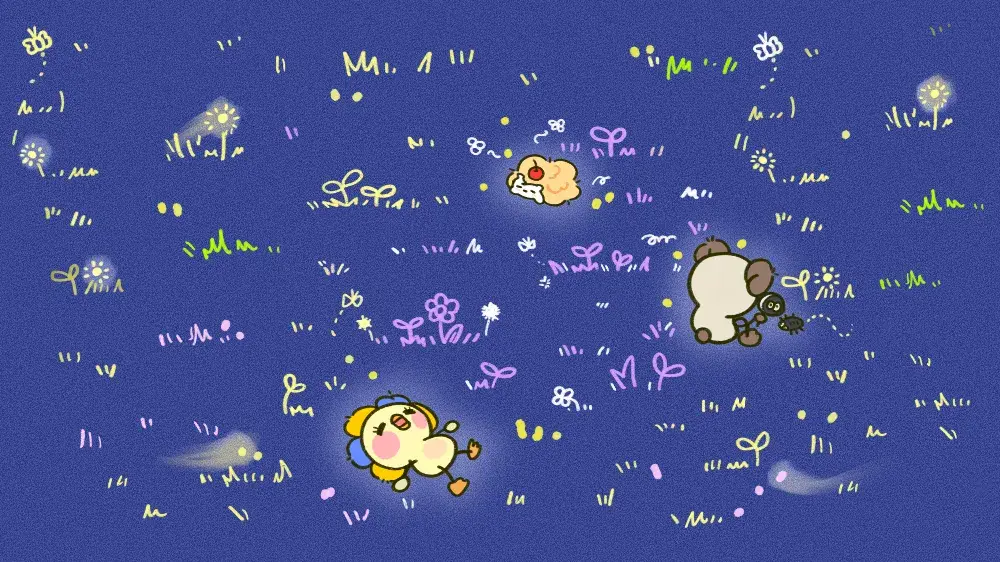 노트북 배경화면 [밤의 여름.ver]