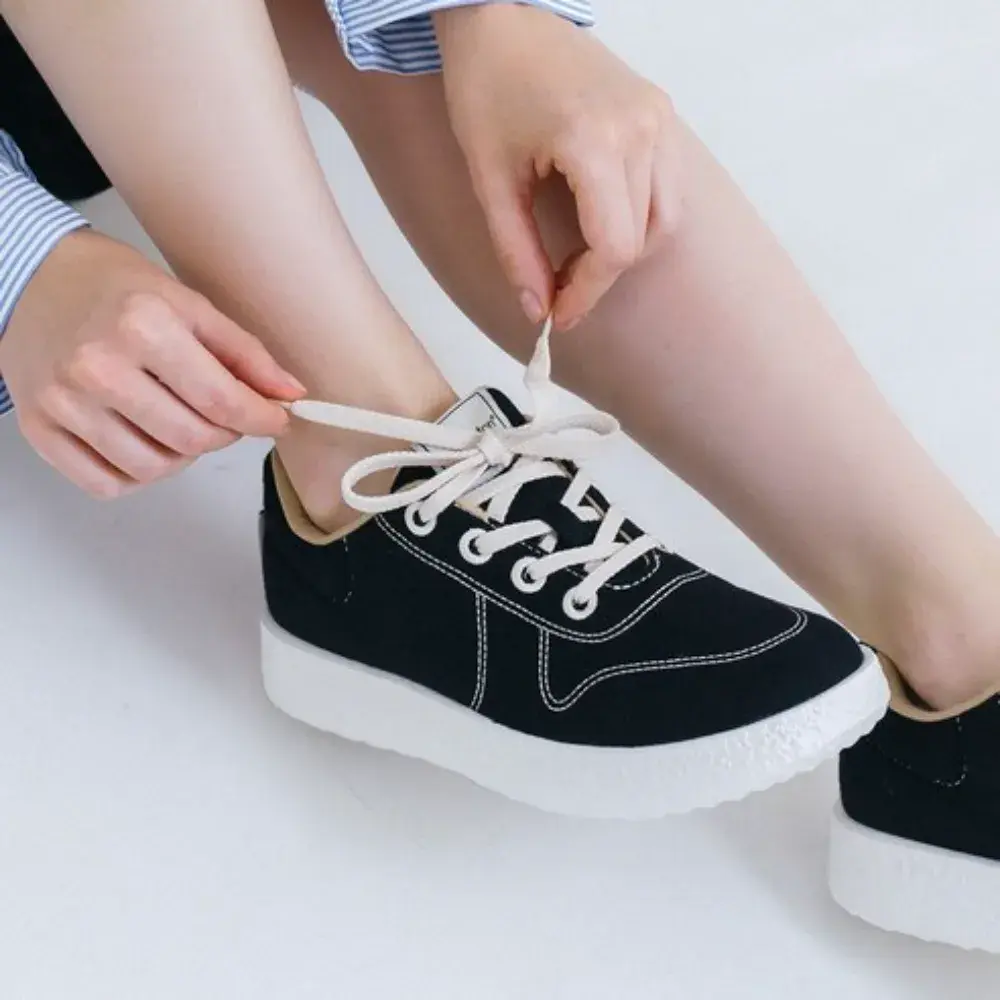 [63번] 르무통 메이트 발 편한 메리노울 운동화 블랙